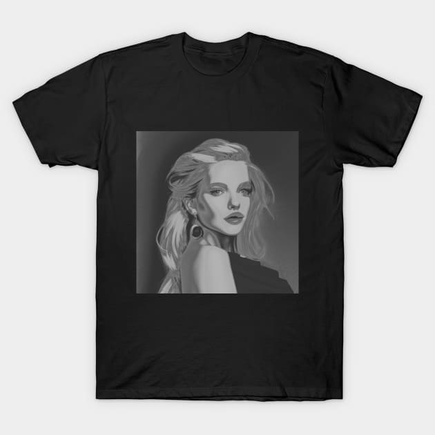 Blondes have more fun! Beautiful woman T-Shirt by Goldenvsilver